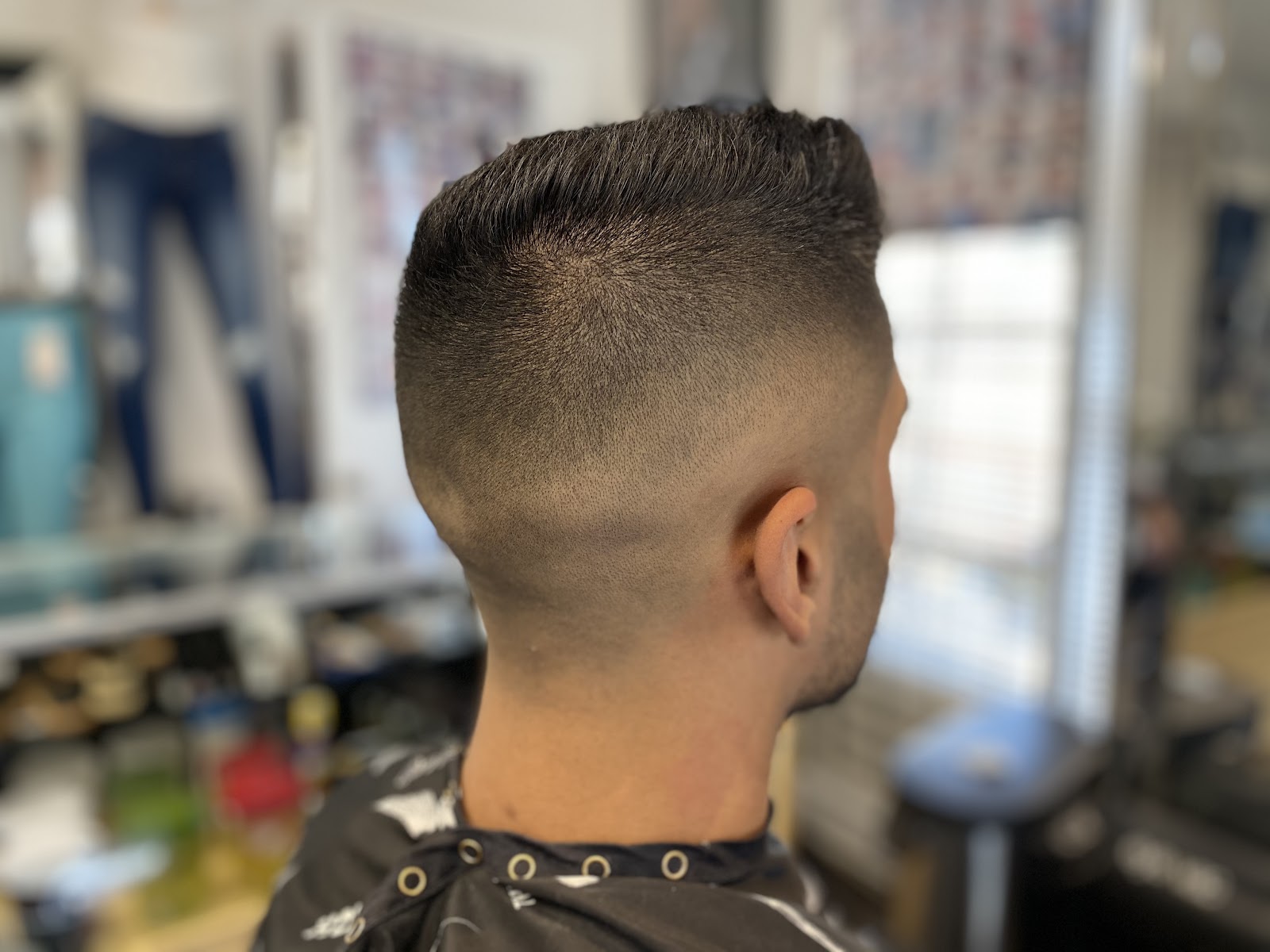 Clean fade result — Esquire Barbershop Brandon Manitoba
